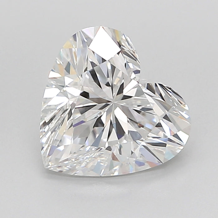 Loose 3.03 Carat E VVS2 IGI Certified Lab Grown Heart Diamonds