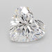 Loose 3.03 Carat E VVS2 IGI Certified Lab Grown Heart Diamonds