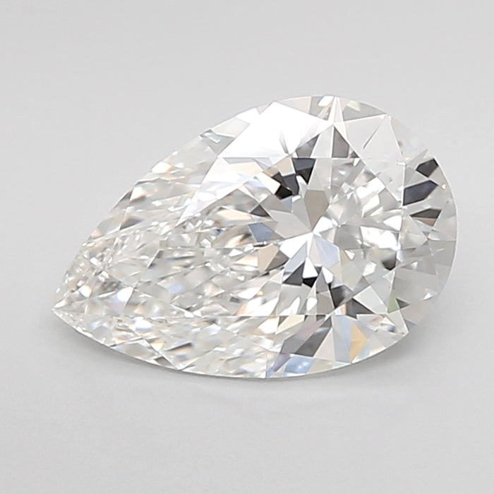 Loose 2.09 Carat E VVS2 IGI Certified Lab Grown Pear Diamonds