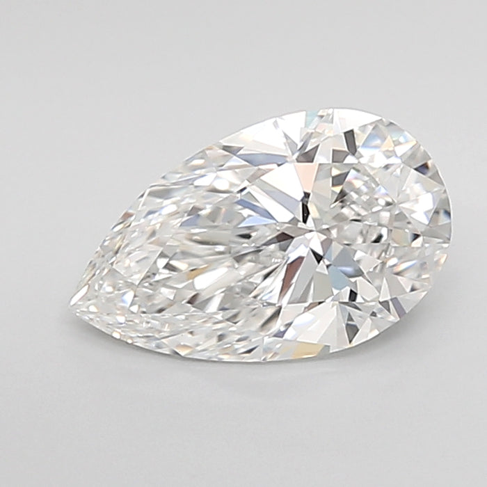 Loose 1.59 Carat E VVS2 IGI Certified Lab Grown Pear Diamonds