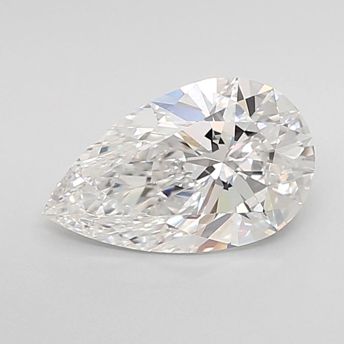 Loose 1.52 Carat E VVS2 IGI Certified Lab Grown Pear Diamonds