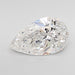 Loose 1.52 Carat E VVS2 IGI Certified Lab Grown Pear Diamonds