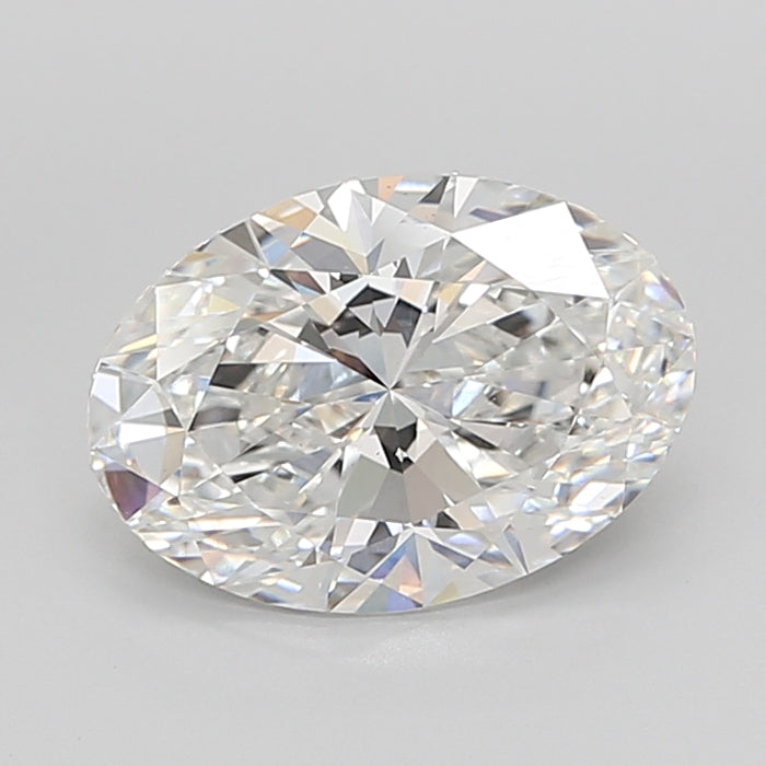 Loose 5.06 Carat F VVS2 IGI Certified Lab Grown Oval Diamonds