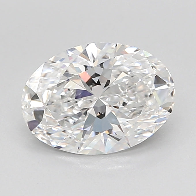 Loose 1.55 Carat D VVS2 IGI Certified Lab Grown Oval Diamonds