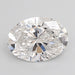 Loose 2.39 Carat F VVS2 IGI Certified Lab Grown Oval Diamonds
