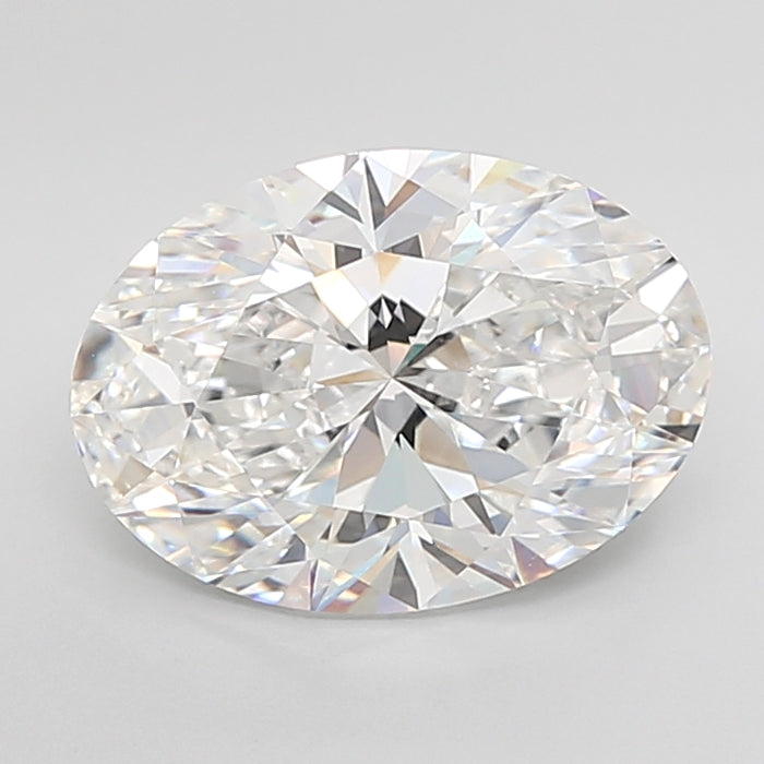 Loose 5.08 Carat E VVS2 IGI Certified Lab Grown Oval Diamonds