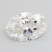 Loose 5.07 Carat F VVS2 IGI Certified Lab Grown Oval Diamonds