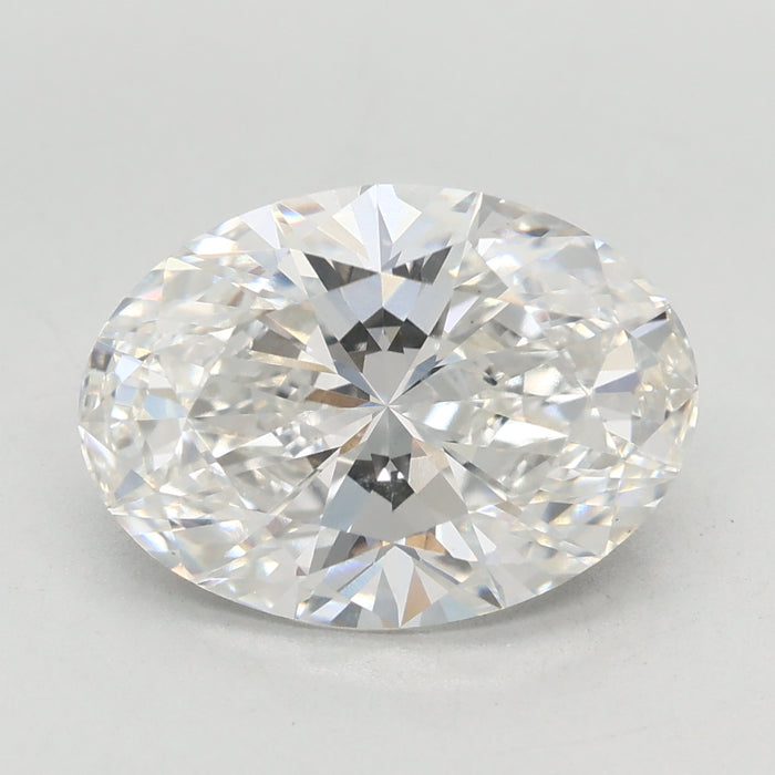 Loose 3.04 Carat F VVS2 IGI Certified Lab Grown Oval Diamonds