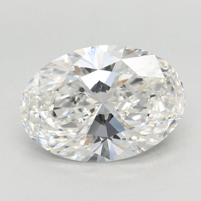 Loose 3.1 Carat F VVS2 IGI Certified Lab Grown Oval Diamonds