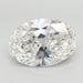 Loose 3.1 Carat F VVS2 IGI Certified Lab Grown Oval Diamonds