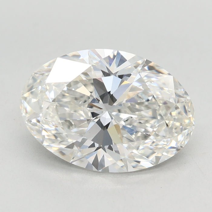 Loose 3.09 Carat F VVS2 IGI Certified Lab Grown Oval Diamonds