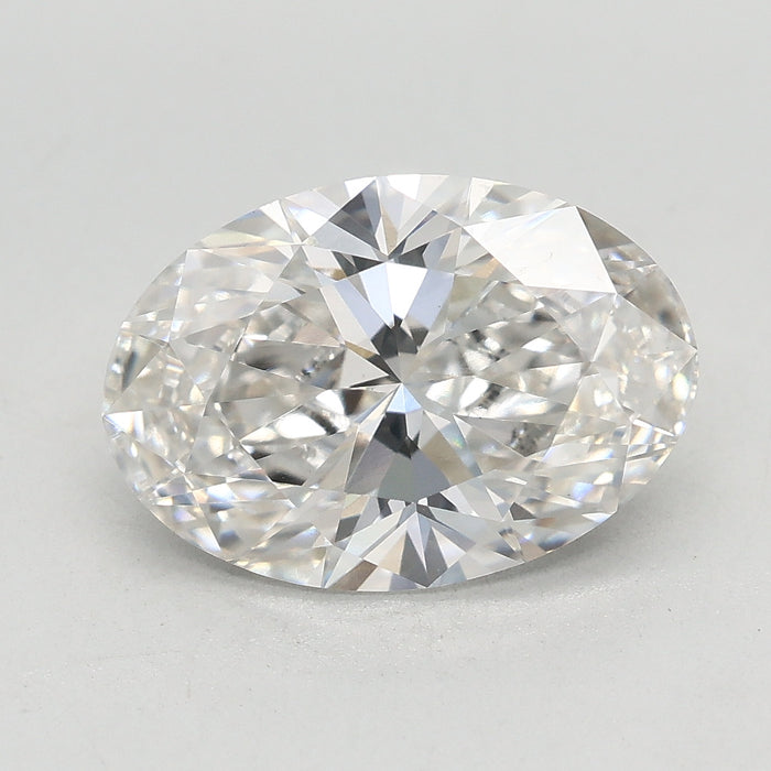 Loose 2.58 Carat F VVS2 IGI Certified Lab Grown Oval Diamonds