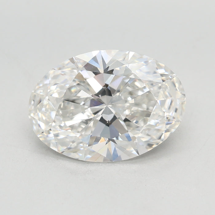 Loose 3.08 Carat F VVS2 IGI Certified Lab Grown Oval Diamonds