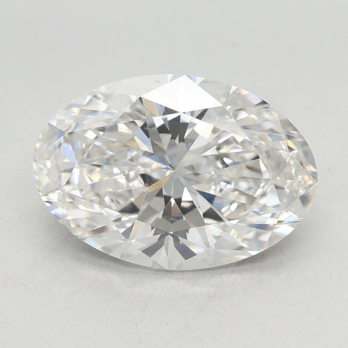 Loose 3.07 Carat F VVS2 IGI Certified Lab Grown Oval Diamonds