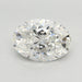 Loose 3.1 Carat F VVS2 IGI Certified Lab Grown Oval Diamonds