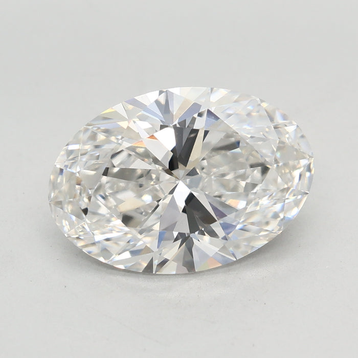 Loose 3.07 Carat F VVS2 IGI Certified Lab Grown Oval Diamonds