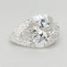 Loose 2.03 Carat F VVS2 IGI Certified Lab Grown Pear Diamonds
