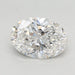 Loose 2.59 Carat F VVS2 IGI Certified Lab Grown Oval Diamonds