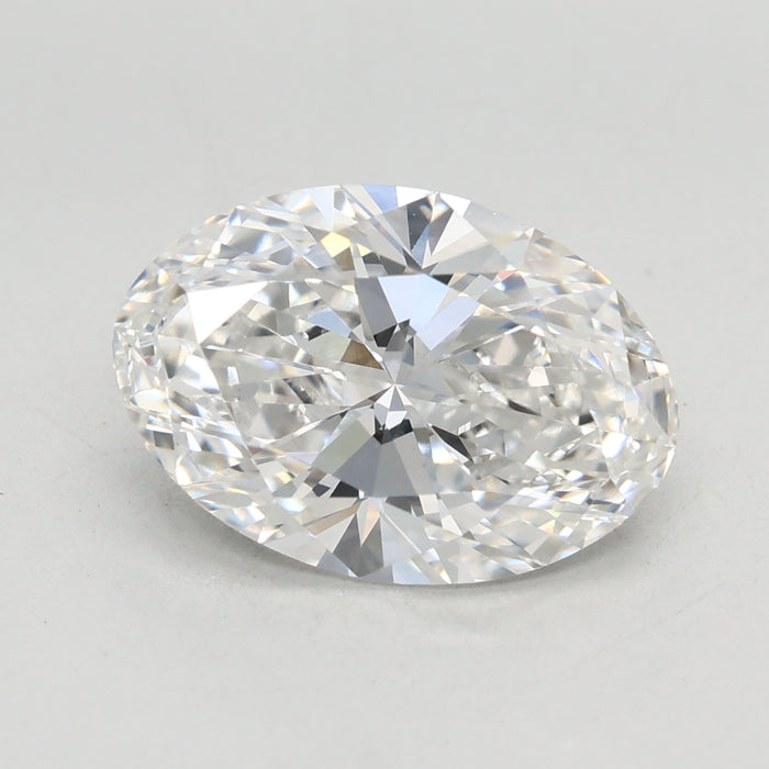 Loose 3.07 Carat E VVS2 IGI Certified Lab Grown Oval Diamonds