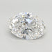 Loose 3.07 Carat E VVS2 IGI Certified Lab Grown Oval Diamonds