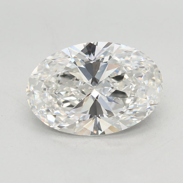 Loose 3.08 Carat F VVS2 IGI Certified Lab Grown Oval Diamonds
