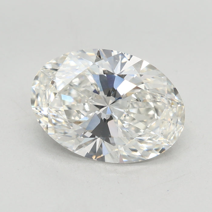 Loose 3.09 Carat F VVS2 IGI Certified Lab Grown Oval Diamonds