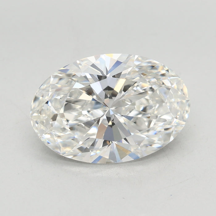 Loose 3.05 Carat F VVS2 IGI Certified Lab Grown Oval Diamonds