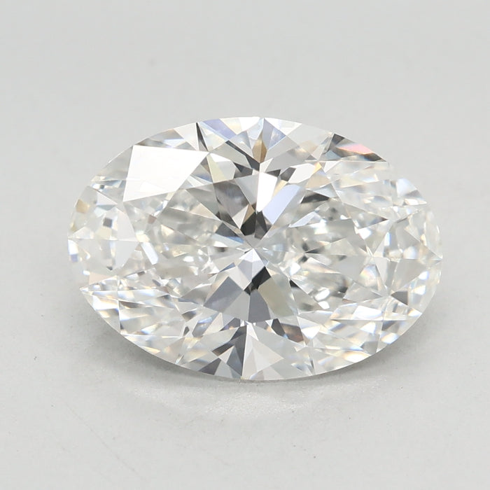 Loose 2.56 Carat F VVS2 IGI Certified Lab Grown Oval Diamonds