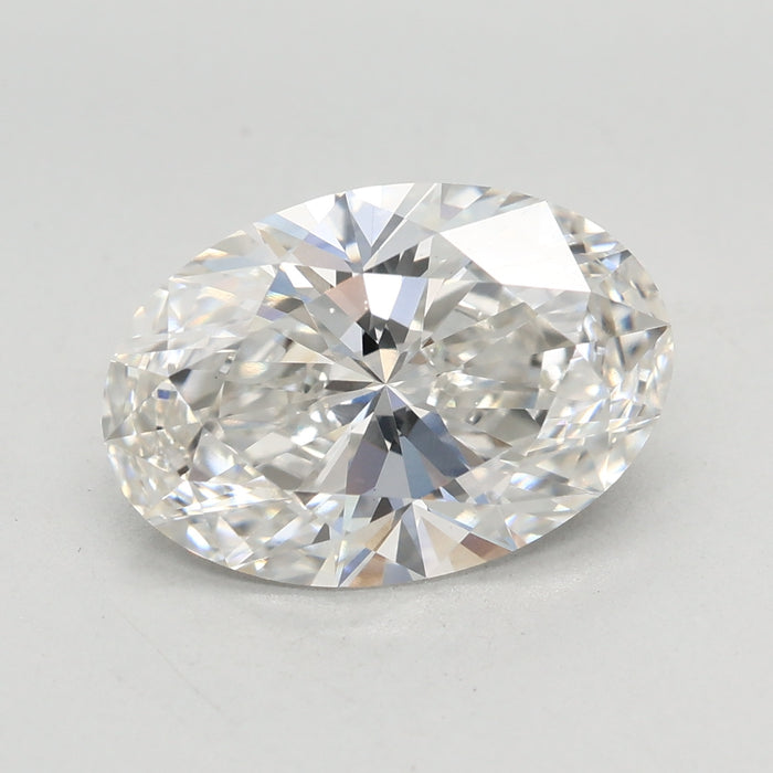 Loose 3.08 Carat F VVS2 IGI Certified Lab Grown Oval Diamonds