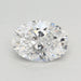 Loose 1.54 Carat D VVS1 IGI Certified Lab Grown Oval Diamonds