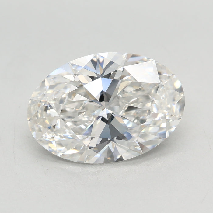 Loose 3.09 Carat E VVS2 IGI Certified Lab Grown Oval Diamonds
