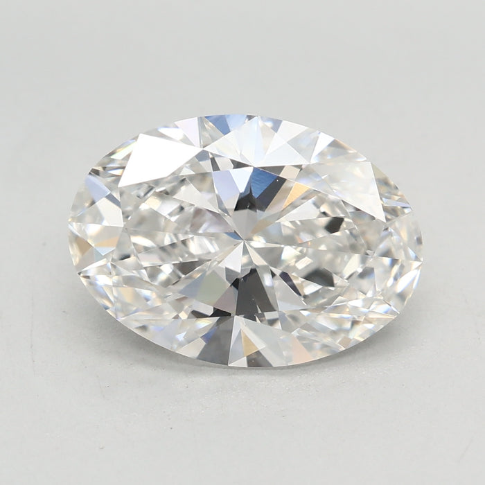 Loose 3.05 Carat F VVS2 IGI Certified Lab Grown Oval Diamonds