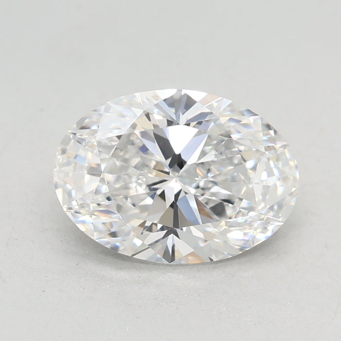 Loose 1.58 Carat D VVS2 IGI Certified Lab Grown Oval Diamonds