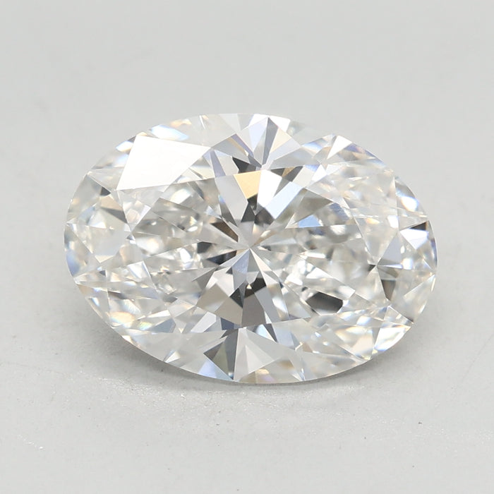 Loose 2.59 Carat F VVS2 IGI Certified Lab Grown Oval Diamonds