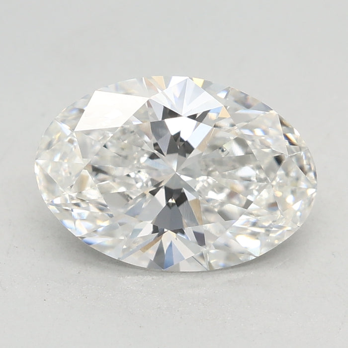 Loose 2.03 Carat F VVS2 IGI Certified Lab Grown Oval Diamonds