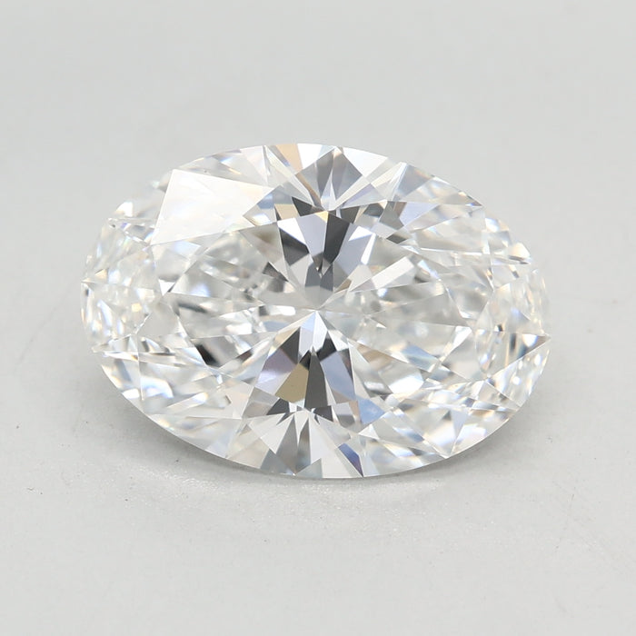 Loose 3.09 Carat E VVS2 IGI Certified Lab Grown Oval Diamonds