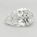 Loose 4.03 Carat F VVS2 IGI Certified Lab Grown Pear Diamonds