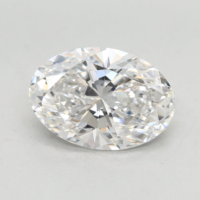Loose 3.09 Carat F VVS1 IGI Certified Lab Grown Oval Diamonds