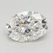 Loose 2.08 Carat F VVS2 IGI Certified Lab Grown Oval Diamonds
