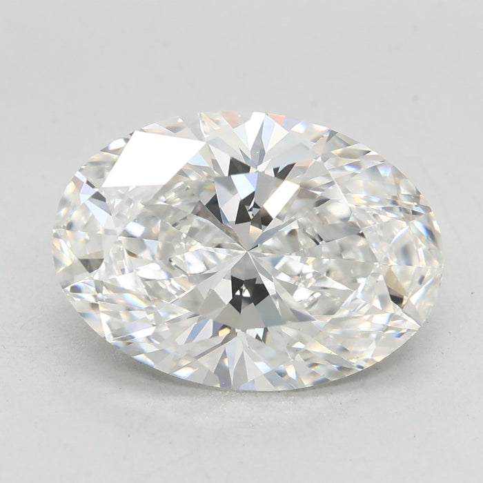 Loose 3.09 Carat F VVS2 IGI Certified Lab Grown Oval Diamonds