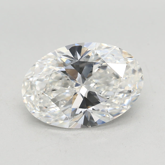 Loose 3.03 Carat E VVS2 IGI Certified Lab Grown Oval Diamonds