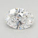 Loose 1.51 Carat D VVS2 IGI Certified Lab Grown Oval Diamonds