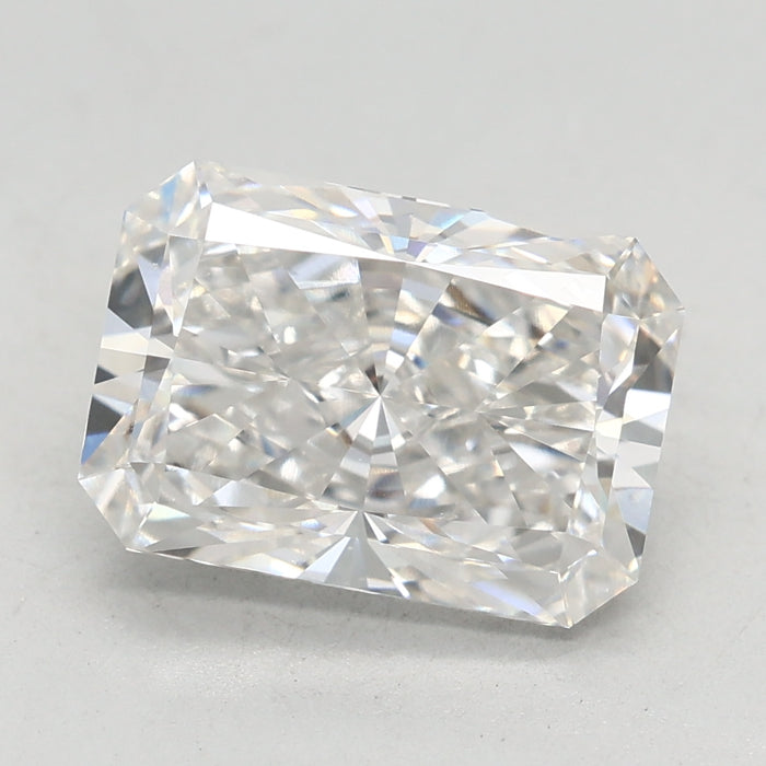Loose 2.55 Carat F VVS2 IGI Certified Lab Grown Radiant Diamonds