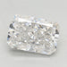 Loose 2.55 Carat F VVS2 IGI Certified Lab Grown Radiant Diamonds