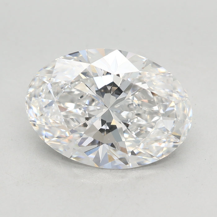 Loose 3.09 Carat E VVS1 IGI Certified Lab Grown Oval Diamonds