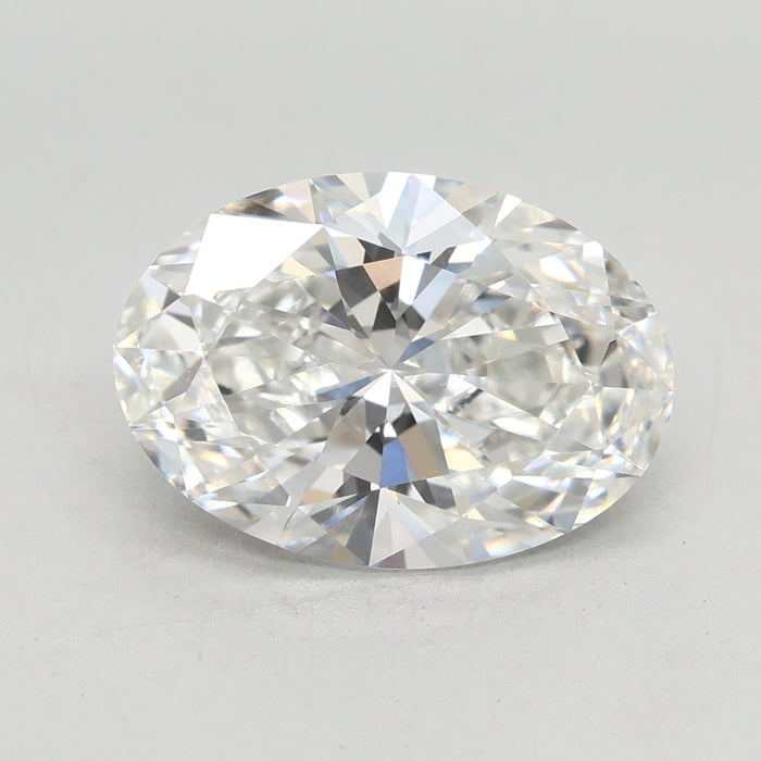 Loose 3.09 Carat F VVS2 IGI Certified Lab Grown Oval Diamonds