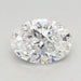 Loose 1.58 Carat D VVS2 IGI Certified Lab Grown Oval Diamonds