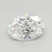 Loose 1.54 Carat D IF IGI Certified Lab Grown Oval Diamonds