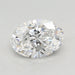 Loose 1.54 Carat D VVS1 IGI Certified Lab Grown Oval Diamonds
