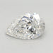 Loose 2.09 Carat F VVS2 IGI Certified Lab Grown Pear Diamonds